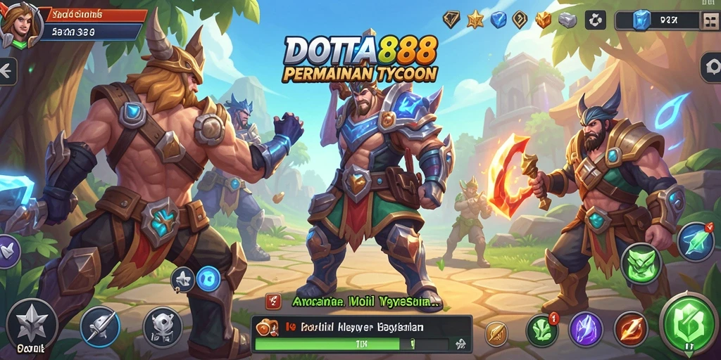 Screenshot utama DOTA88 menampilkan momen gameplay menarik dari pengelolaan bisnis.