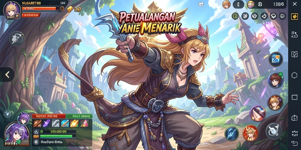 Tampilan gameplay NUSABET88 yang menarik dan menghibur.