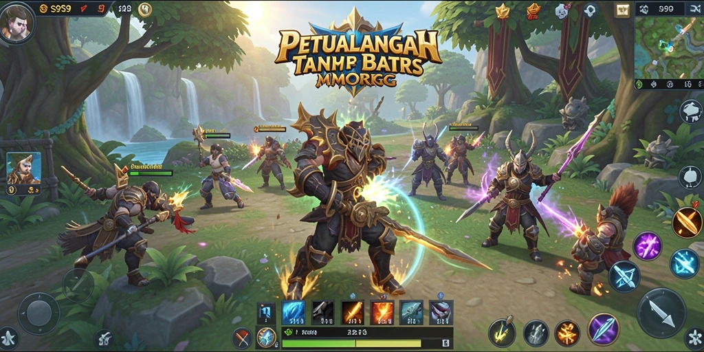 Screenshot S9S9 menampilkan petualangan seru dalam dunia MMORPG.