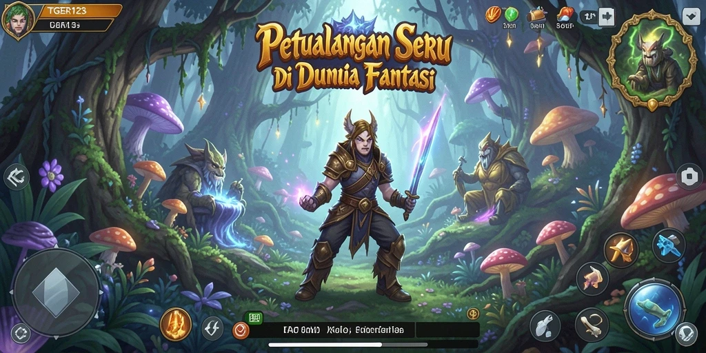 Gameplay seru TGER123 dalam dunia petualangan yang menakjubkan.