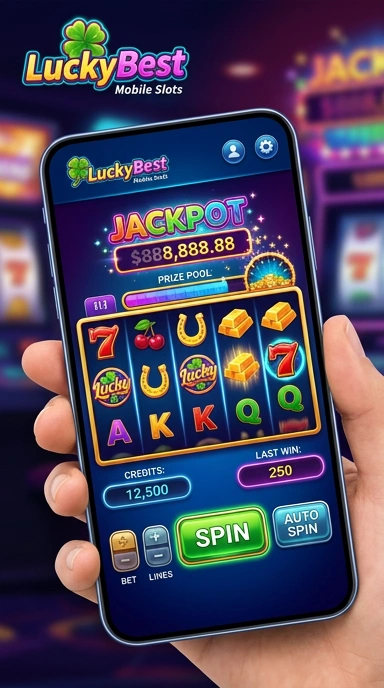 Proses unduh aplikasi di luckybest yang cepat dan mudah.