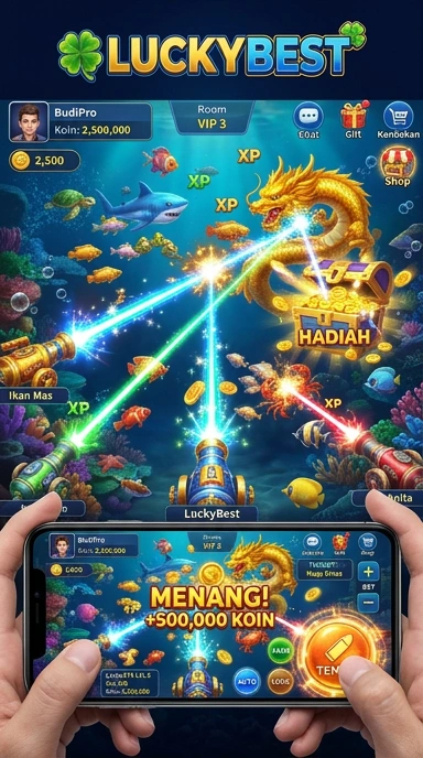 Fitur keamanan luckybest yang menjamin aplikasi aman untuk pengguna.